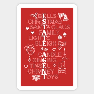 Estate Agent Christmas - Xmas Gift Magnet